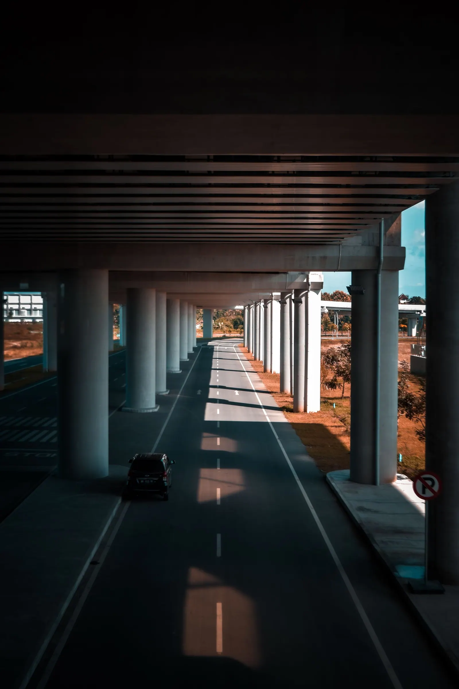 Commercial highways support freight connections between regions.