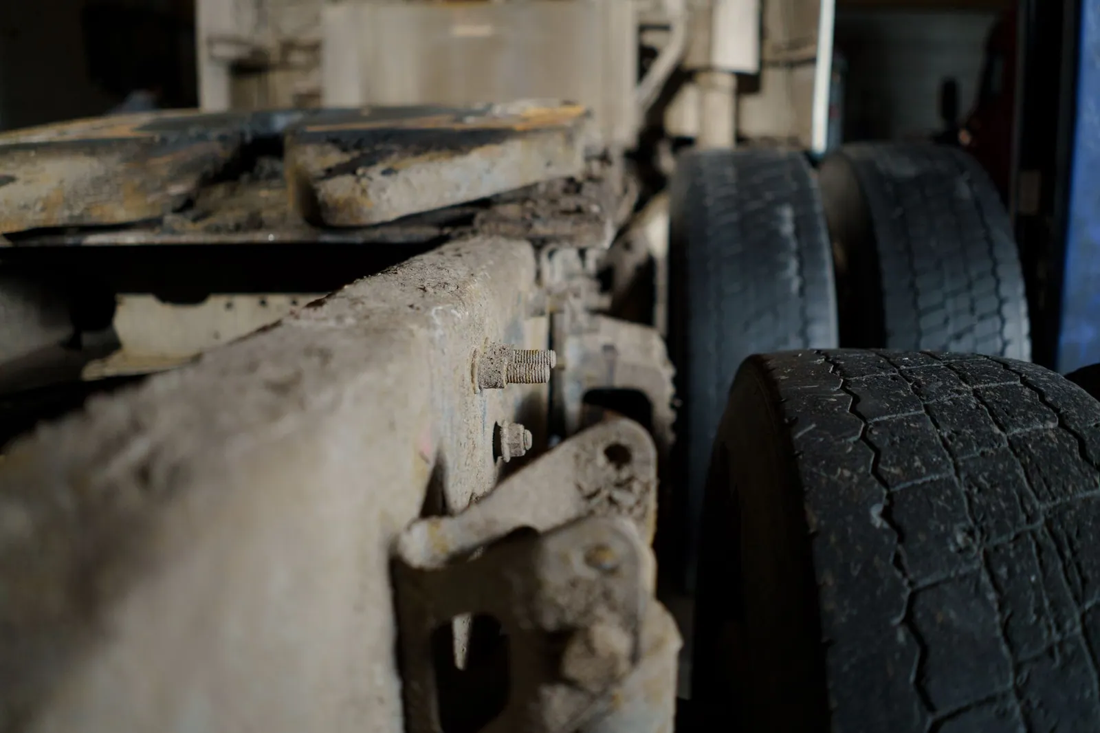 Axles and tires are essential elements of vehicle inspection.